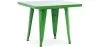 Mesa quadrada infantil - Industrial - Metal - 60cm - Stylix image 9