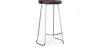 banco de bar - desenho industrial - Madeira e metal - 76cm - Aiyana image 9