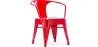 Cadeira para crianças com braços - Cadeira para crianças - Design industrial - Aço - Stylix image 9