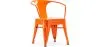 Cadeira para crianças com braços - Cadeira para crianças - Design industrial - Aço - Stylix image 9