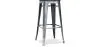 Banco Bar - Design Industrial - Madeira e Metal - 76cm - Stylix image 9