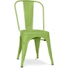 Cadeira de jantar em aço - Design industrial - Stylix image 9