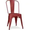 Cadeira de jantar em aço - Design industrial - Stylix image 9