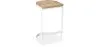 Banco Bar - Design Industrial - Madeira e Metal - 60cm - Lia image 9