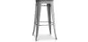 Banqueta de Design Industrial - Madeira & Aço - 76cm - Stylix image 9