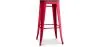 Banqueta de Design Industrial - Madeira & Aço - 76cm - Stylix image 9