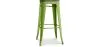 Banqueta de Design Industrial - Madeira & Aço - 76cm - Stylix image 9