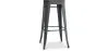 Banqueta de Design Industrial - Madeira & Aço - 76cm - Stylix image 9
