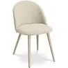 Cadeira de jantar - Estofada em tecido - Estilo escandinavo - Evelyne image 9