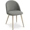 Cadeira de jantar - Estofada em tecido - Estilo escandinavo - Evelyne image 9