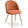 Cadeira de jantar - Estofada em tecido - Estilo escandinavo - Evelyne image 9