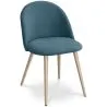 Cadeira de jantar - Estofada em tecido - Estilo escandinavo - Evelyne image 9