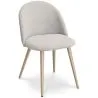 Cadeira de jantar - Estofada em tecido - Estilo escandinavo - Evelyne image 9