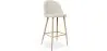 Banco estofado em tecido - Design escandinavo - 76cm - Evelyne image 9
