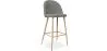 Banco estofado em tecido - Design escandinavo - 76cm - Evelyne image 9