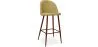 Banco estofado em tecido - Design escandinavo - 76cm - Evelyne image 9