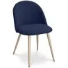 Cadeira de jantar - Estofada em tecido - Estilo escandinavo - Evelyne image 9