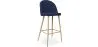 Banco estofado em tecido - Design escandinavo - 76cm - Evelyne image 9