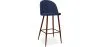 Banco estofado em tecido - Design escandinavo - 76cm - Evelyne image 9