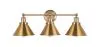 Luminária de Parede Vintage Dourada - 3 Lâmpadas - Remir image 9