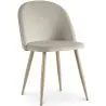 Cadeira de Jantar - Estofada em Veludo - Estilo Escandinavo - Evelyne image 9