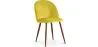 Cadeira de Jantar - Estofada em Veludo - Design Escandinavo - Evelyne image 9