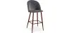 Banco estofado em veludo - Design escandinavo - Evelyne image 9