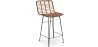 Banco de bar em vime - Design Boho Bali -65cm - Catori image 9