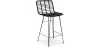 Banco bar em vime com encosto - Design Boho Bali - 75cm - Catori image 9