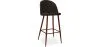 Banco estofado em tecido - Design escandinavo - 76cm - Evelyne image 9