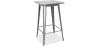 Mesa banquinho quadrada - Design industrial - 100 cm  - Galla image 9