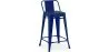 Banco Bar com Encosto - Desenho Industrial - 60cm - Nova Edição - Stylix image 9
