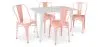 Pack Mesa de Jantar e 4 Cadeiras de Jantar Design Industrial - Nova Edição- Bistrot Stylix image 9