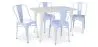 Pack Mesa de Jantar e 4 Cadeiras de Jantar Design Industrial - Nova Edição- Bistrot Stylix image 9
