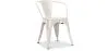 Cadeira de jantar com braços - Design industrial - Aço - Nova edição - Stylix image 9