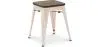 Banco Bar - Design Industrial - Madeira e Aço - 45cm - Nova Edição - Stylix image 9
