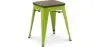 Banco Bar - Design Industrial - Madeira e Aço - 45cm - Nova Edição - Stylix image 9