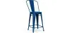 Banco bar com encosto - Design industrial - 60cm - Nova edição - Stylix image 9