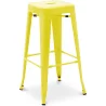 Banco de Bar – Estilo Industrial – Aço – 76 cm – Stylix image 9