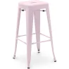 Banco de Bar – Estilo Industrial – Aço – 76 cm – Stylix image 9