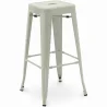 Banco de Bar – Estilo Industrial – Aço – 76 cm – Stylix image 9