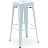 Banco de Bar – Estilo Industrial – Aço – 76 cm – Stylix image 9