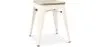 Banco Bar - Design Industrial - Madeira e Aço - 45cm - Nova Edição - Stylix image 9