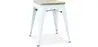 Banco Bar - Design Industrial - Madeira e Aço - 45cm - Nova Edição - Stylix image 9