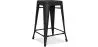 Banco Bar - Design Industrial - Aço Mate - 60cm - Nova Edição - Stylix image 9