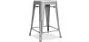 Banco Bar - Design Industrial - Aço Mate - 60cm - Nova Edição - Stylix image 9