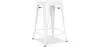 Banco Bar - Design Industrial - Aço Mate - 60cm - Nova Edição - Stylix image 9