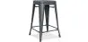 Banco Bar - Design Industrial - Aço Mate - 60cm - Nova Edição - Stylix image 9