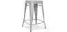 Banco Bar - Design Industrial - Aço Mate - 60cm - Nova Edição - Stylix image 9