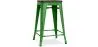 Banco Bar - Design Industrial - Madeira e Aço - 60cm -Stylix image 9